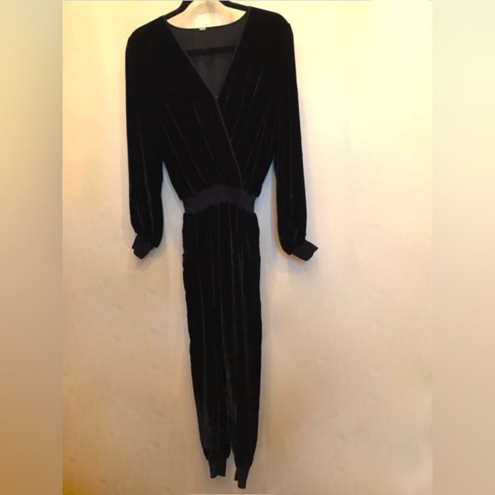 Young Fabulous & Broke Ambrosia Velvet Jumpsuit - Picture 5 of 7
